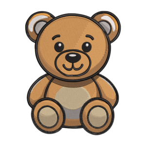 Baby Bear Embroidery File