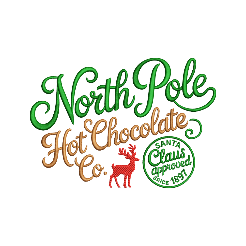 Christmas Quote Machine Embroidery