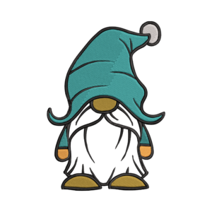 Gnome Machine Embroidery Design