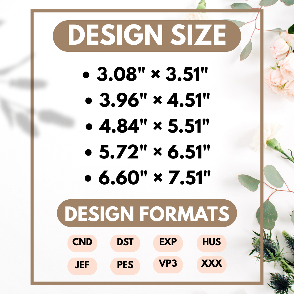 Cute Fox Machine Embroidery Design - Image 2