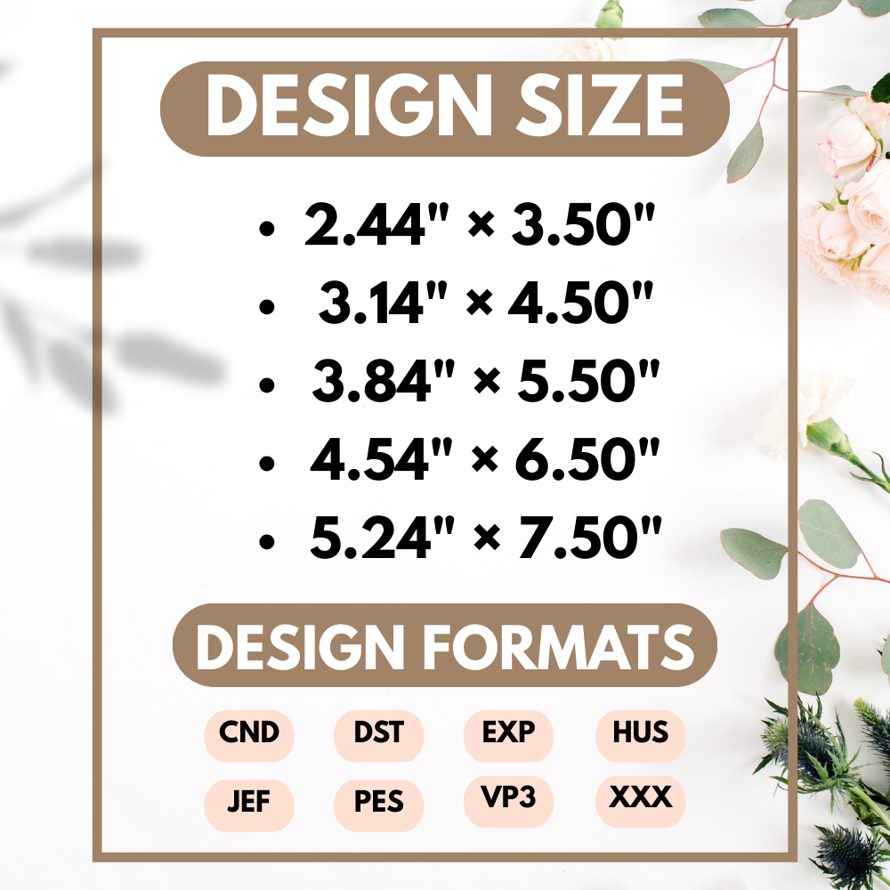 Christmas Quote Machine Embroidery - Image 3