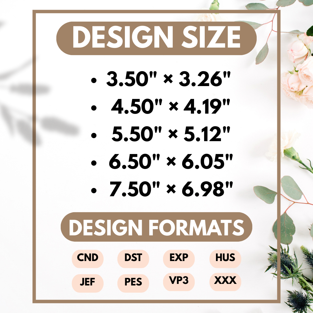 Holiday Cheers Embroidery Design - Image 3